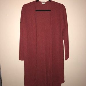 Red/Maroon Cardigan